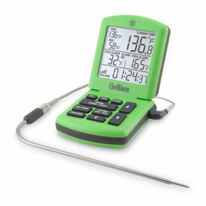 ThermoWorks ChefAlarm® Cooking Alarm Thermometer & Timer, Green