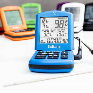 ThermoWorks ChefAlarm® Cooking Alarm Thermometer & Timer, Green