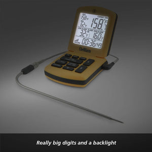 ThermoWorks ChefAlarm® Cooking Alarm Thermometer & Timer, Green