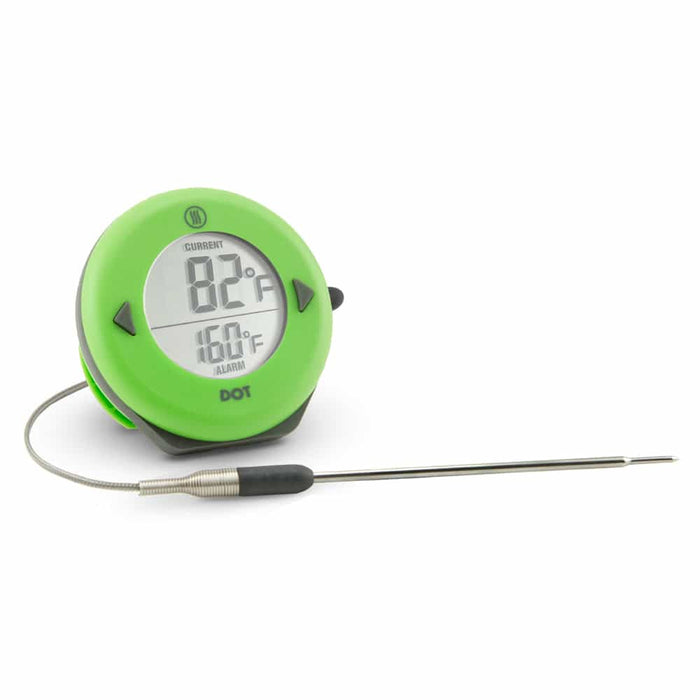 ThermoWorks DOT® Simple Alarm Thermometer, Green