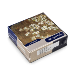 Pimpernel Dogwood in Spring Coasters Set of 6