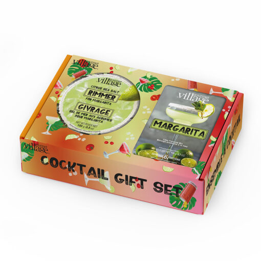Gourmet Village Margarita Mix Gift Set (Drink Mix & Rimmer)