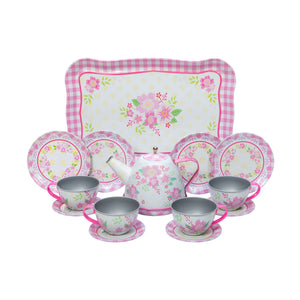 Schylling Kids Tea Set, Fancy Tin