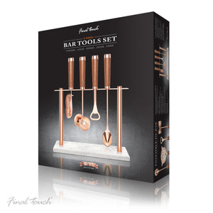 Final Touch Marble & Copper Bar Tools Set