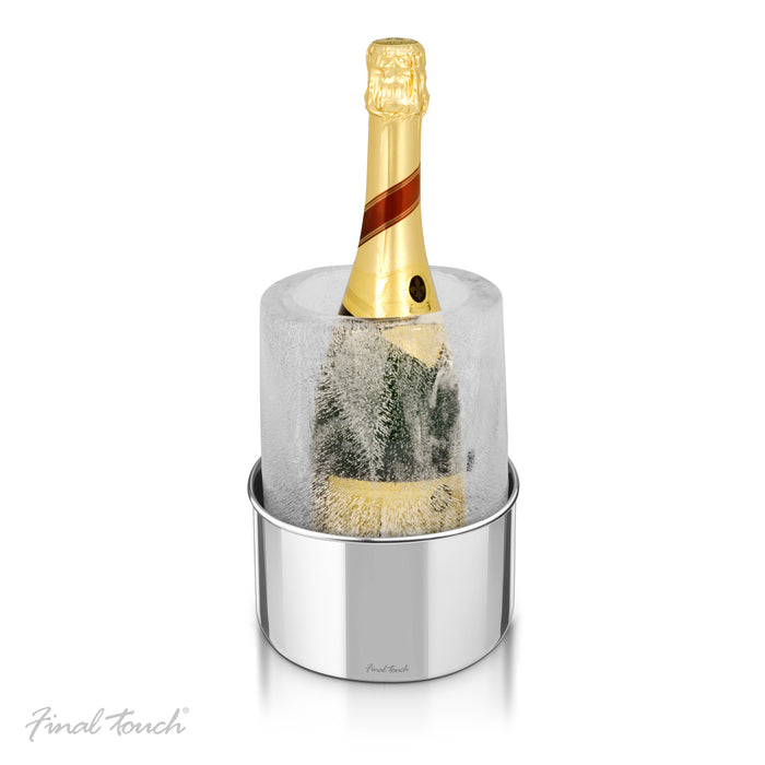 Final Touch Stainless Steel Ice Bottle Chiller