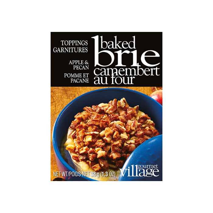 Gourmet Village Brie Topping, Apple & Pecan