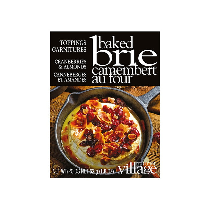 Gourmet Village Brie Topping, Cranberry & Almond