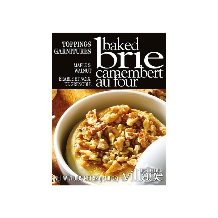 Gourmet Village Brie Topping, Maple & Walnut