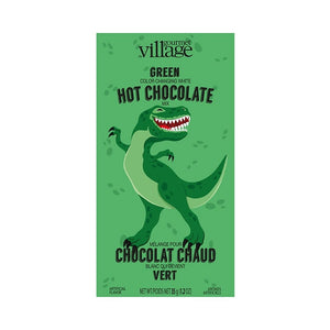 Gourmet Village Colour-Changing Hot Chocolate Drink Mix, Green Dinosaur
