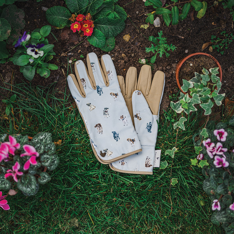 gardening gloves cute Wrendale Designs Garden Gloves, Dog – Kitchen Boutique Canada