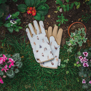 Wrendale Designs Garden Gloves, Woodlanders