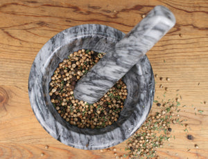 Endurance® Mortar & Pestle, Marble Grey