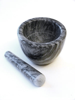 Endurance® Mortar & Pestle, Marble Grey