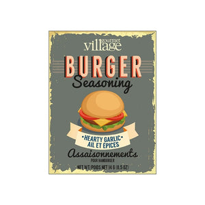 Gourmet Village Hearty Garlic Burger Seasoning