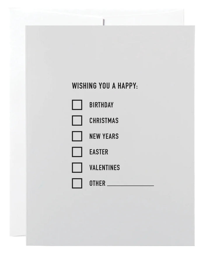 Classy Cards Greeting Card, All Occasions