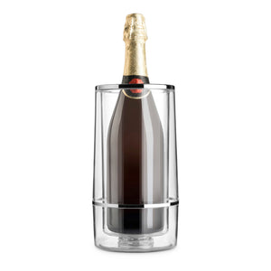 Final Touch Double-Wall Acrylic Wine Chiller