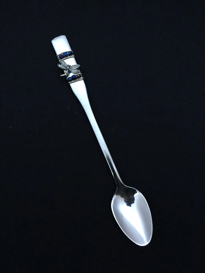Dazzling Gourmet Long Handle Stir Spoon, Dragonfly