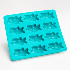 Mobi Silicone Mini Hot Dog Mold, Shark Bites