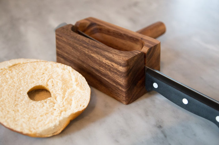 Ironwood Bagel Miter Acacia Wood