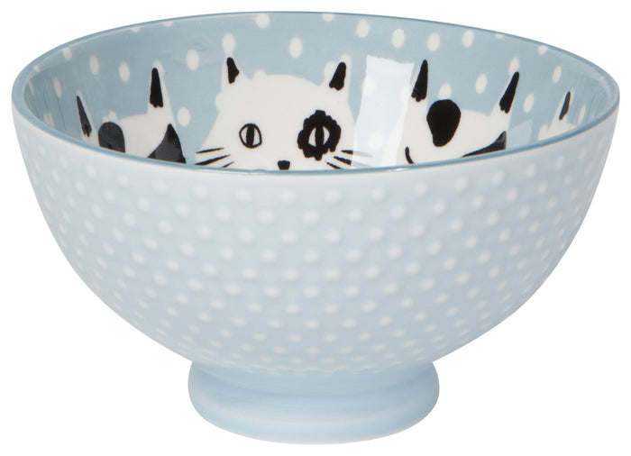 Danica Jubilee Stamped Small Bowl 4.5 Inch, Feline Fine