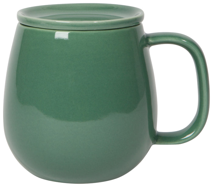 Danica Heirloom Tint Mug with Lid, Jade
