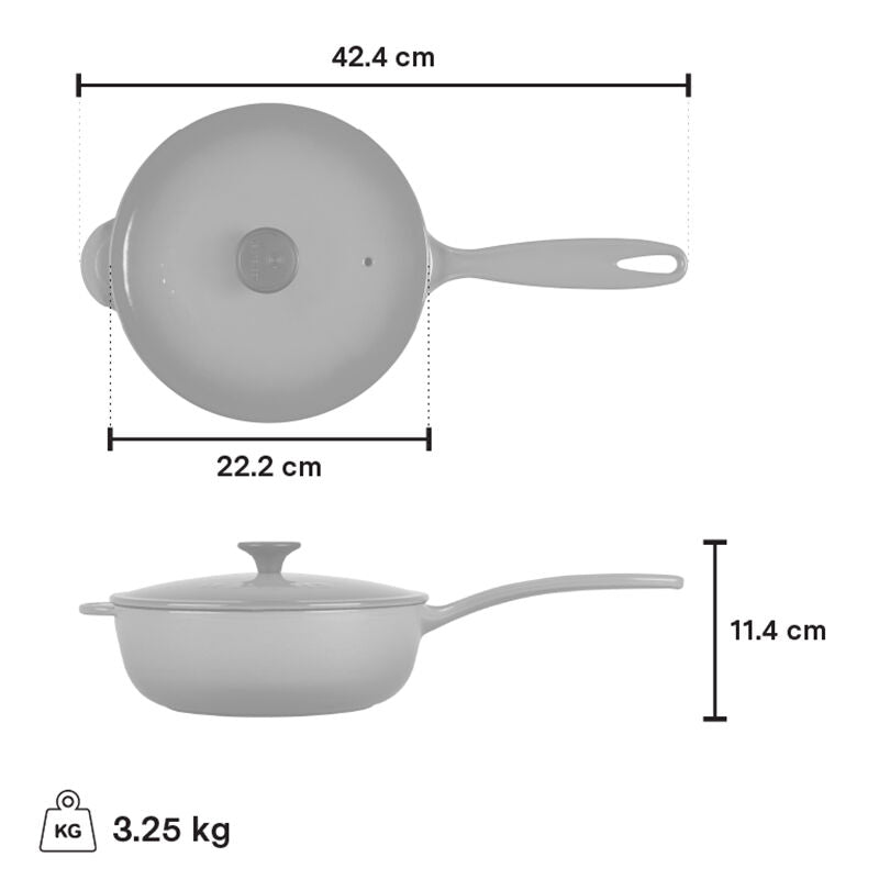 Le Creuset Saucier Pan 2L, Oyster Kitchen Boutique Canada