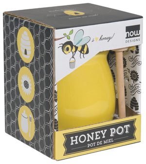 Danica Now Designs Honey Pot, Lemon Yellow