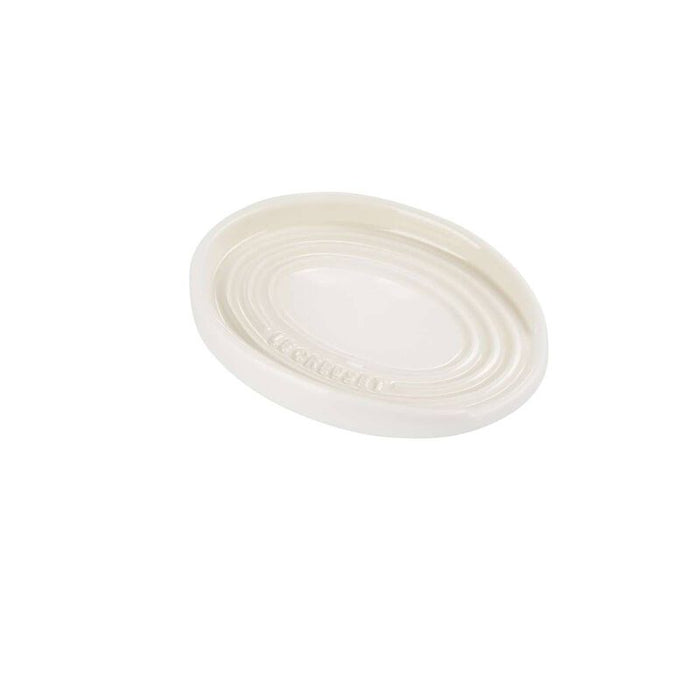 Le Creuset Oval Spoon Rest, Meringue