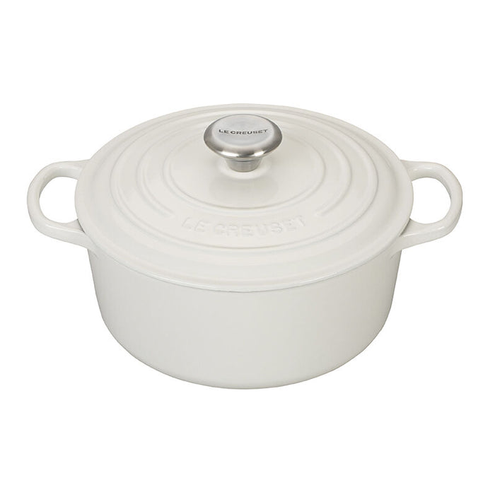Le Creuset Round Dutch Oven 4.2L, White