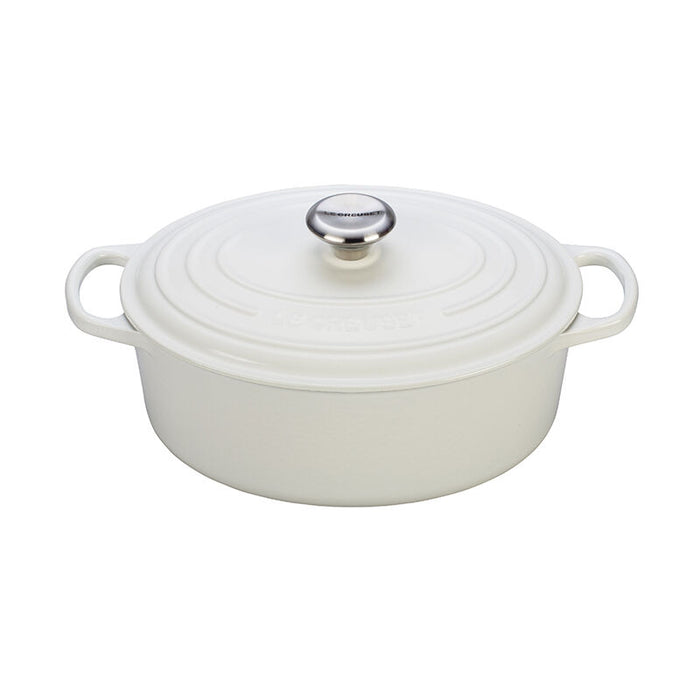 Le Creuset Oval Dutch Oven 4.7L, White