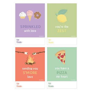 Classy Cards Love Notes Set, Foodie Collection