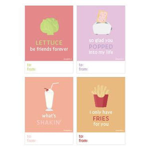 Classy Cards Love Notes Set, Foodie Collection