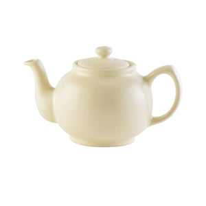 Price & Kensington Teapot 6-Cup, Matte Cream