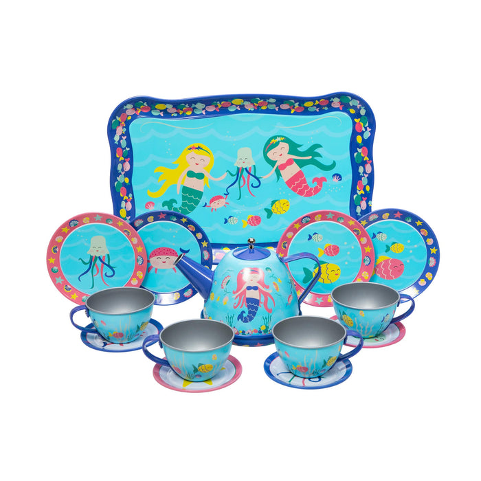 Schylling Kids Tea Set, Mermaid