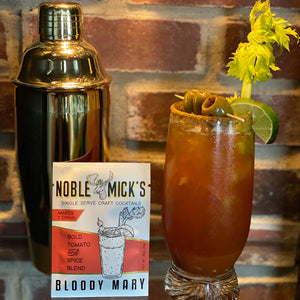 Noble Mick's Single Serve Craft Cocktail Drink Mix, Bloody Mary