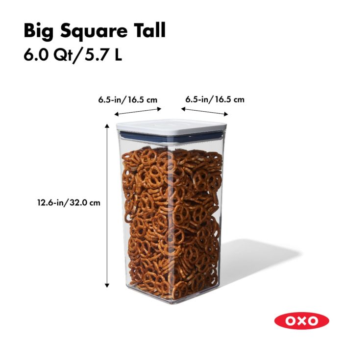 OXO POP 2.0 Big Square Tall 5.7L Container