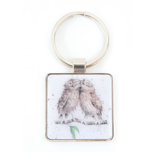 Wrendale Designs Keychain, 'Birds of a Feather' Owls