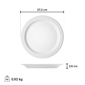 Le Creuset Classic Dinner Plate, Oyster