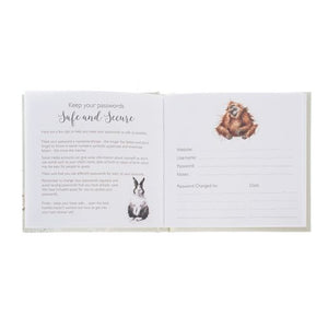 Wrendale Designs Password Book, 'New Beginnings'