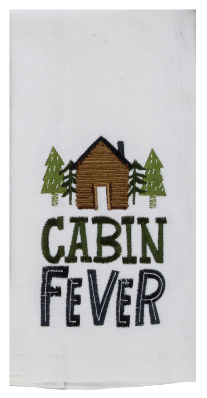 Kay Dee Dual Purpose Terry Tea Towel, Cabin Fever