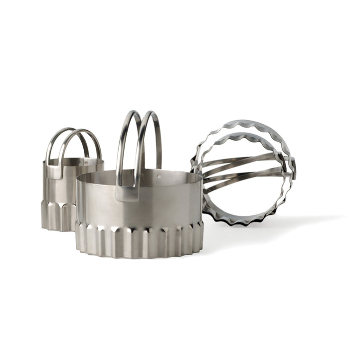 Endurance® Round Rippled-Edge Biscuit Cutters