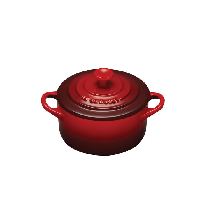 Le Creuset Mini Round Cocotte 0.25L, Cerise