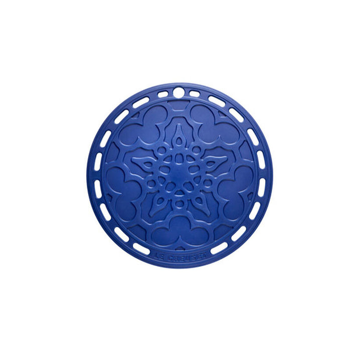 Le Creuset Silicone French Trivet, Blueberry