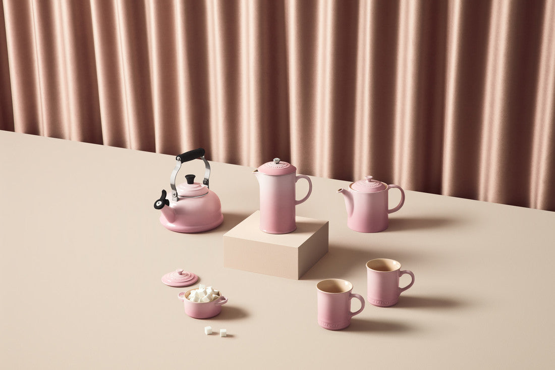 Le Creuset Whistling Kettle Shell Pink Kitchen Boutique Canada