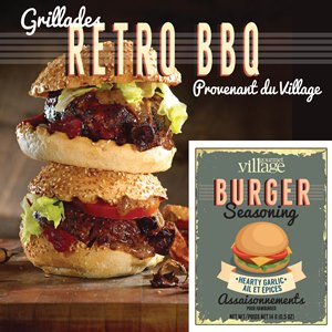 Gourmet Village Hearty Garlic Burger Seasoning