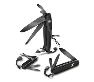 Victorinox Swiss Army Medium Pocket Knife, Spartan Onyx Black