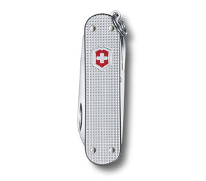 Victorinox Swiss Army Small Pocket Knife Classic Alox Silver
