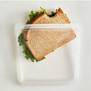 Stasher Reusable Sandwich Bag 450ml, Clear