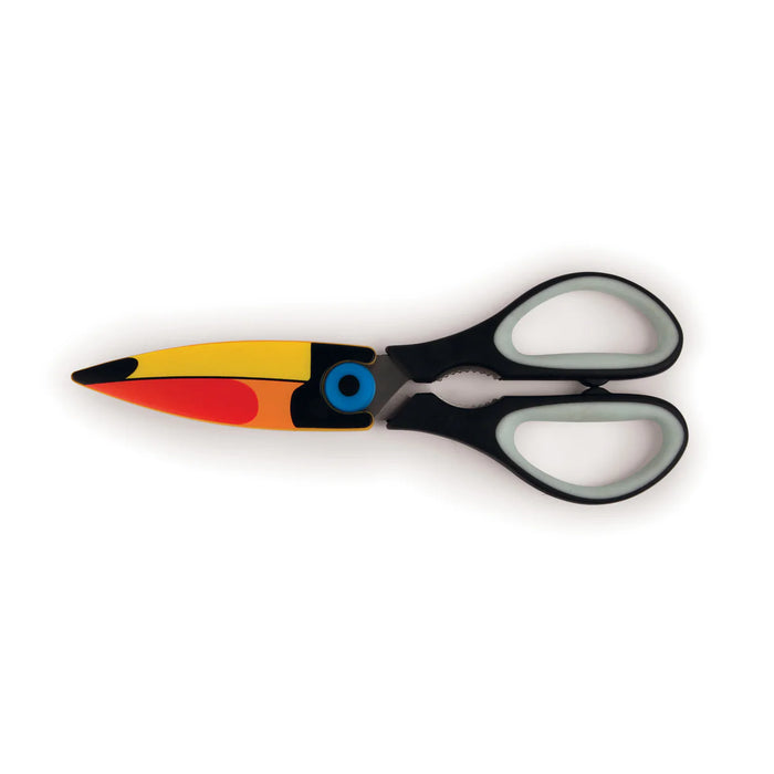 Kikkerland Kitchen Scissors/Shears, Toucan