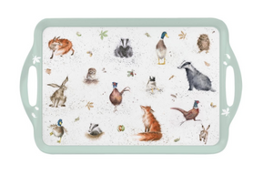 Wrendale Designs Large Serving Tray, 'Country Set'